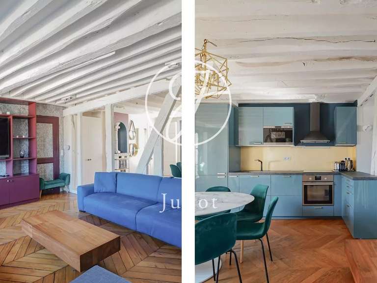 Apartment Paris 4e - 1 bedroom - 71m²