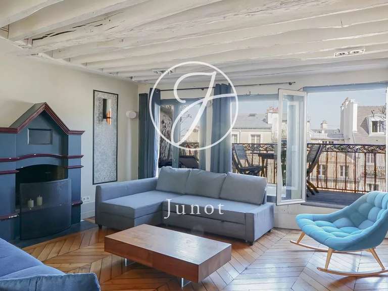 Apartment Paris 4e - 1 bedroom - 71m²