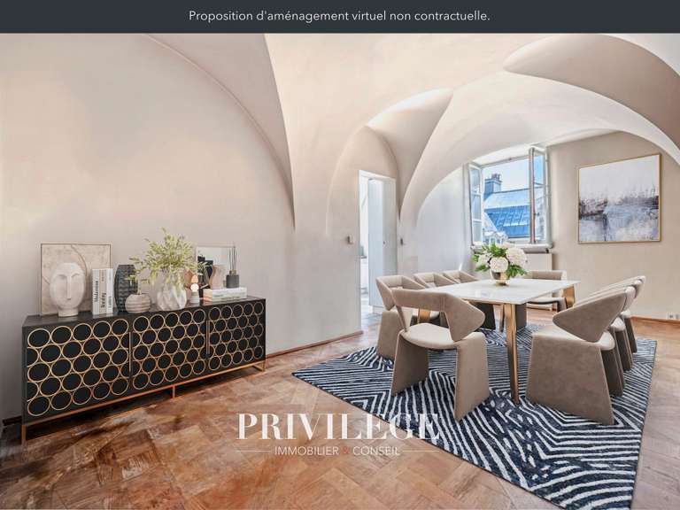 Appartement Paris 4e - 3 chambres - 163m²