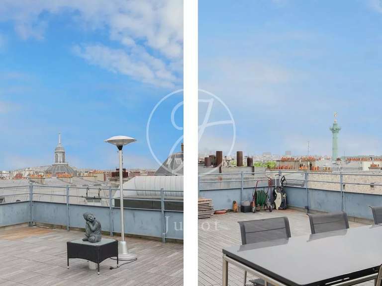 Appartement Paris 4e - 1 chambre - 59m²