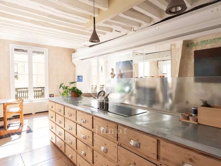 Appartement Paris 4e - 4 chambres - 132m²