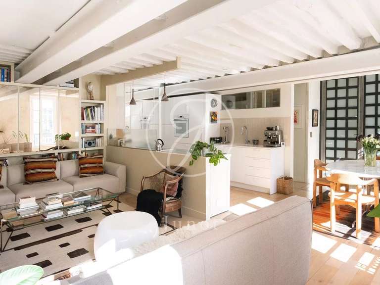 Appartement Paris 4e - 4 chambres - 132m²