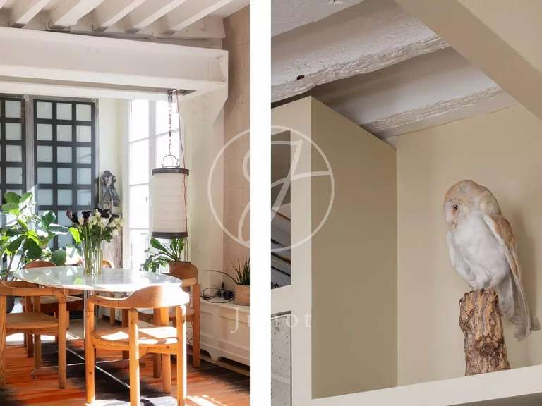 Appartement Paris 4e - 4 chambres - 132m²