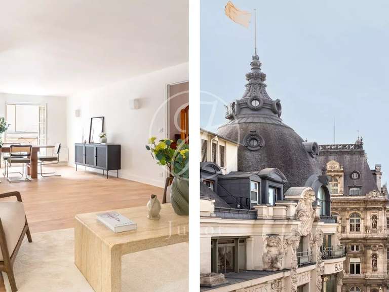 Appartement Paris 4e - 3 chambres - 107m²