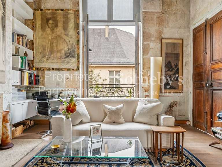 Appartement Paris 4e - 1 chambre - 90m²