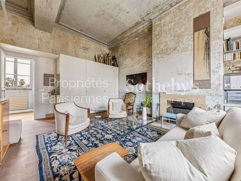 Appartement Paris 4e - 1 chambre - 90m²