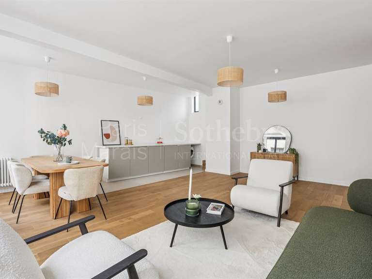 Appartement Paris 4e - 2 chambres - 96m²