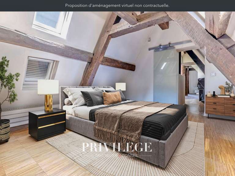 Appartement Paris 4e - 3 chambres - 163m²