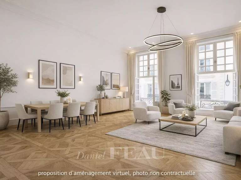 Appartement Paris 4e - 2 chambres - 105m²