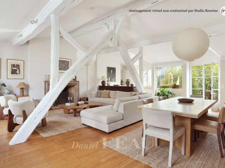 Appartement Paris 4e - 3 chambres - 184m²