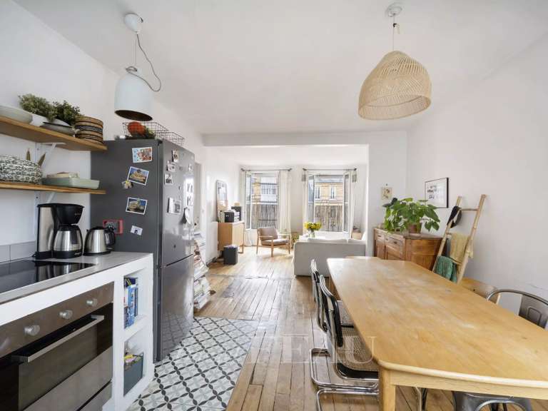 Appartement Paris 4e - 3 chambres - 90m²