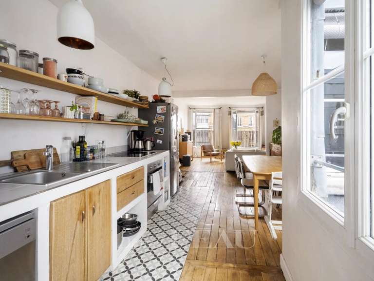 Appartement Paris 4e - 3 chambres - 90m²