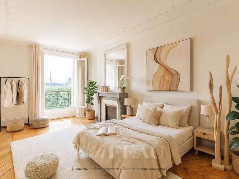 Appartement Paris 4e - 1 chambre - 61m²