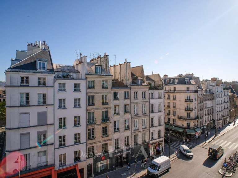 Appartement Paris 4e - 2 chambres - 53m²