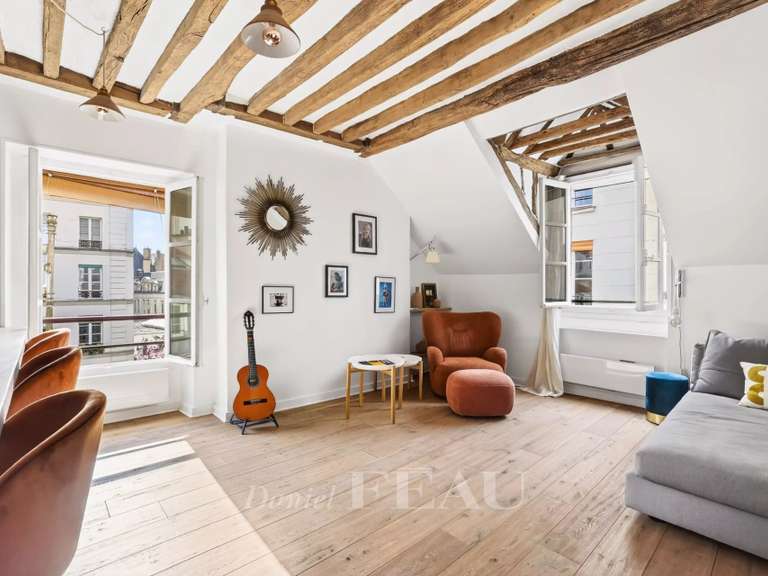 Appartement Paris 4e - 1 chambre - 43m²
