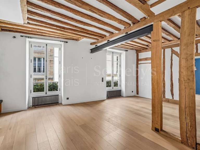 Appartement Paris 4e - 2 chambres - 78m²