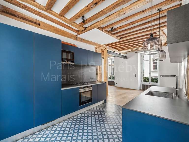 Apartment Paris 4e - 2 bedrooms - 78m²