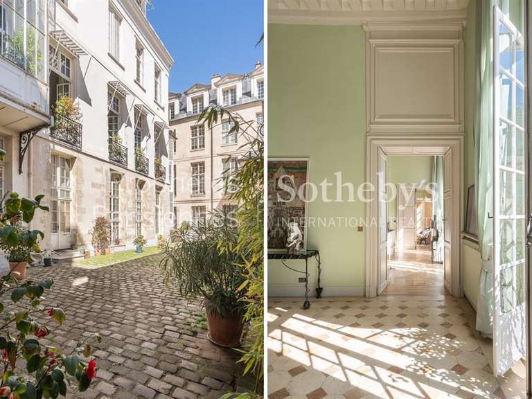 Appartement Paris 4e - 4 chambres - 211m²