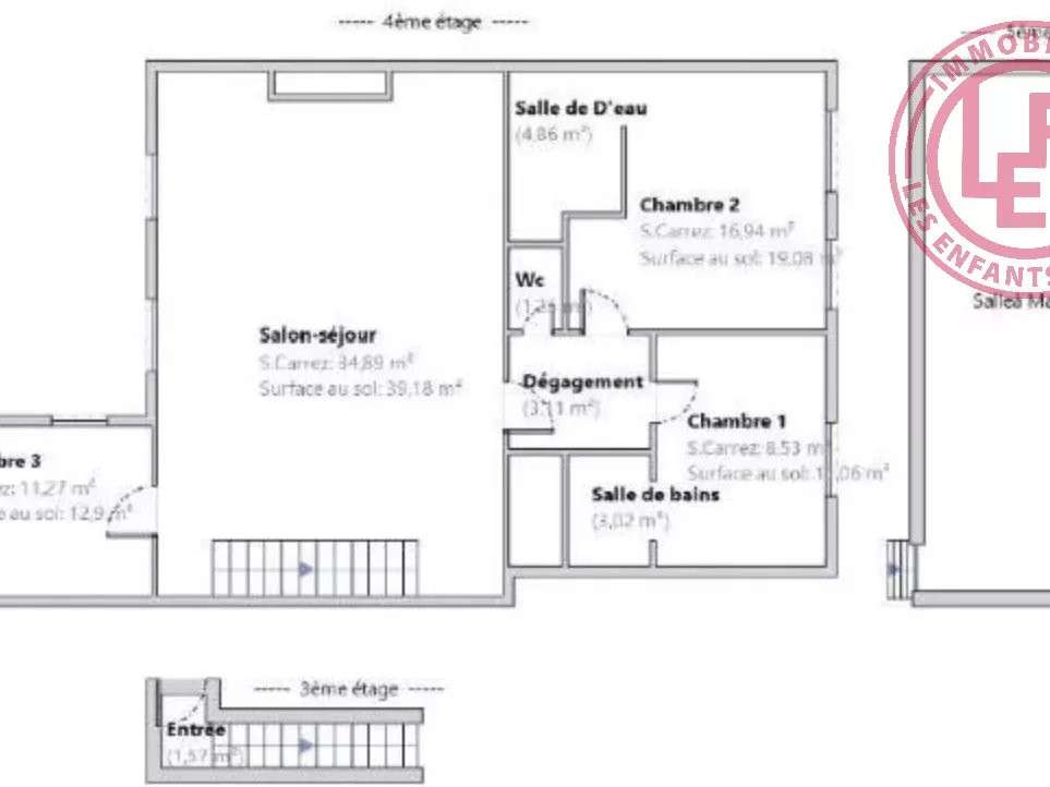 Appartement Paris 4e