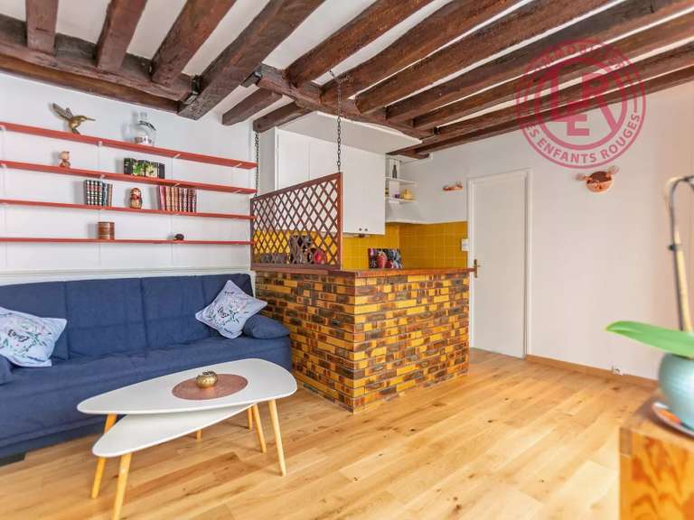 Appartement Paris 4e - 1 chambre - 31m²