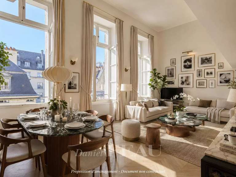 Apartment Paris 4e - 2 bedrooms - 114m²