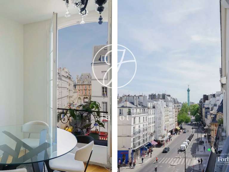 Appartement Paris 4e - 3 chambres - 98m²