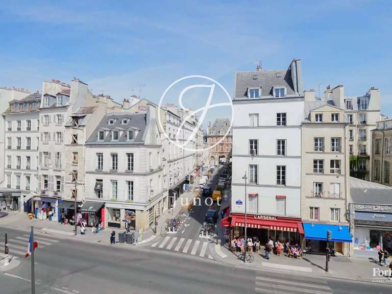 Appartement Paris 4e - 3 chambres - 98m²