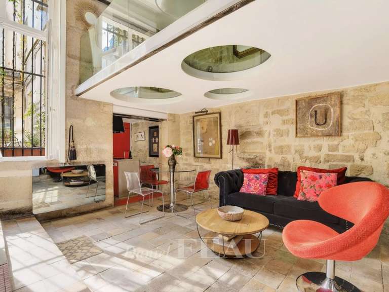 Appartement Paris 4e - 2 chambres - 60m²