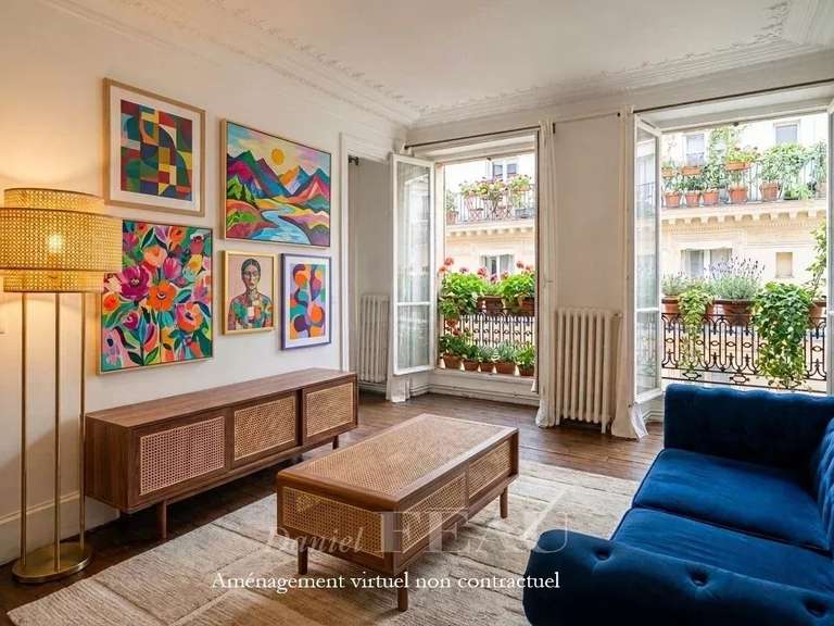 Apartment Paris 4e - 1 bedroom - 40m²