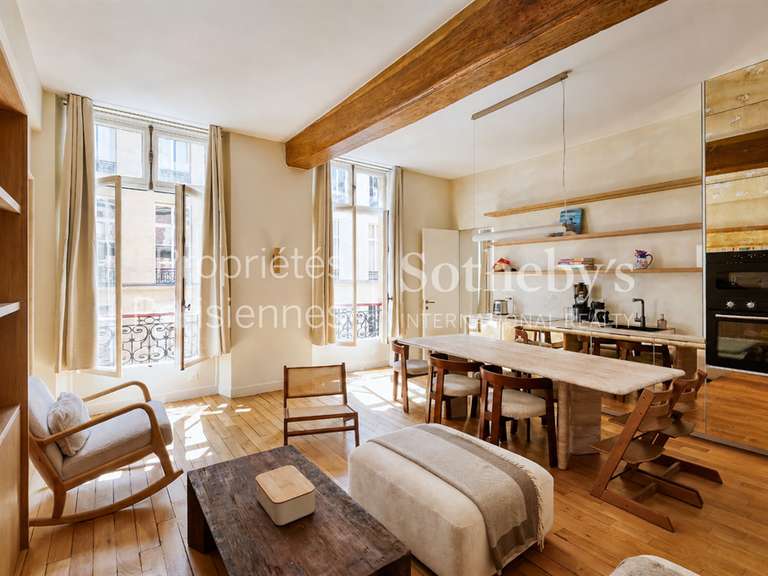 Appartement Paris 4e - 2 chambres - 69m²