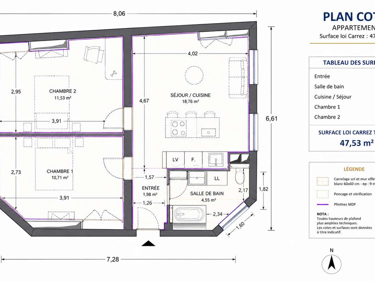 Appartement Paris 4e