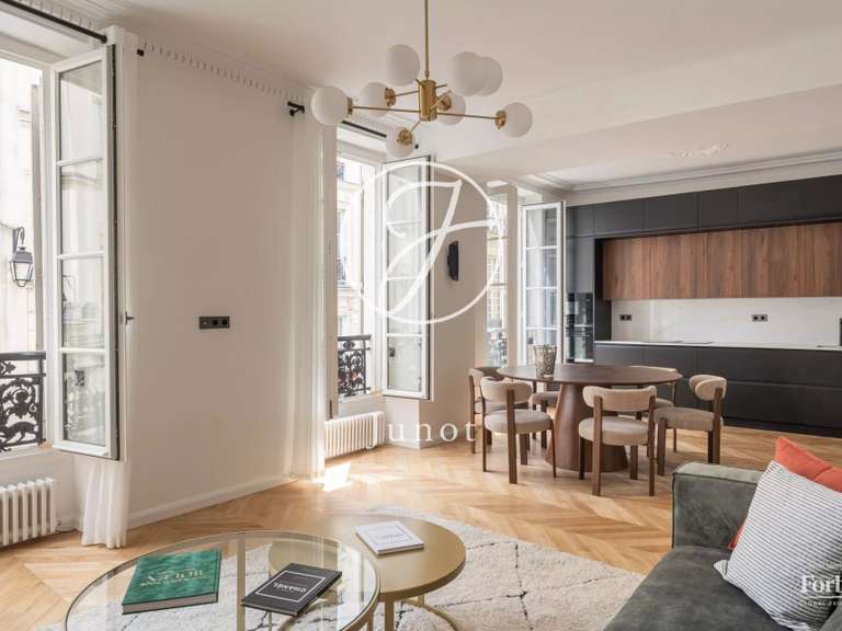 Appartement Paris 4e - 2 chambres - 80m²