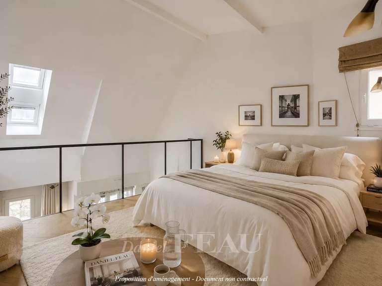 Appartement Paris 4e - 1 chambre - 39m²