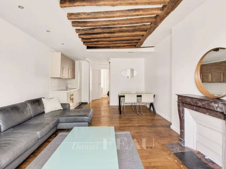 Appartement Paris 4e - 1 chambre - 39m²