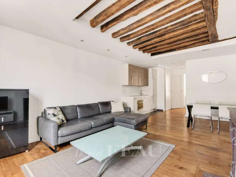 Appartement Paris 4e - 1 chambre - 39m²