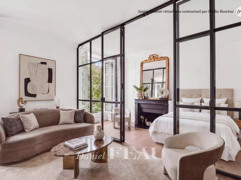 Appartement Paris 4e - 1 chambre - 35m²