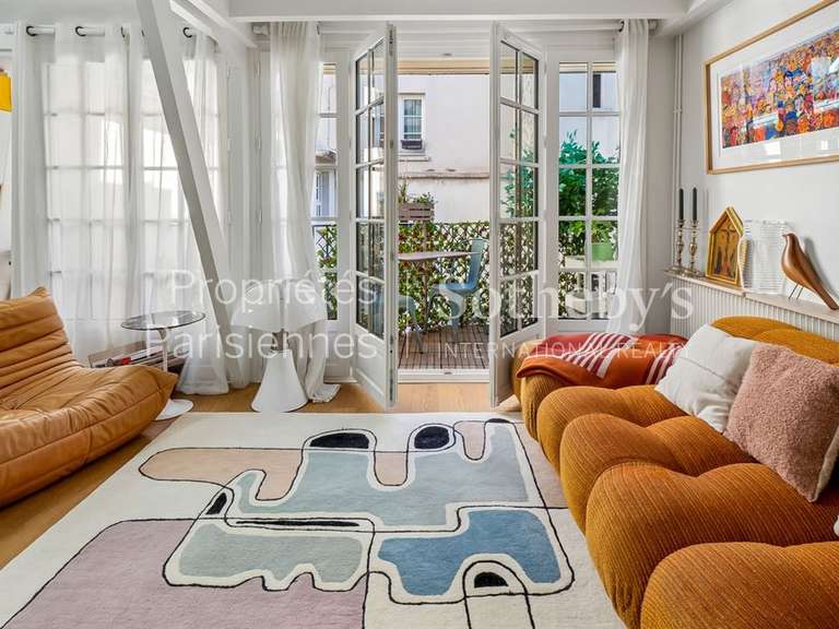 Appartement Paris 4e - 2 chambres - 91m²