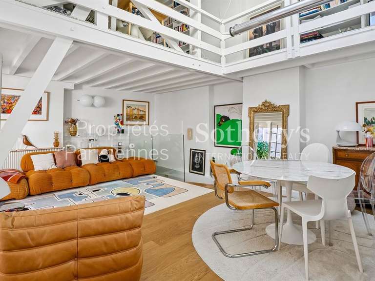 Appartement Paris 4e - 2 chambres - 91m²