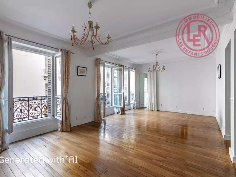 Appartement Paris 4e - 2 chambres - 91m²