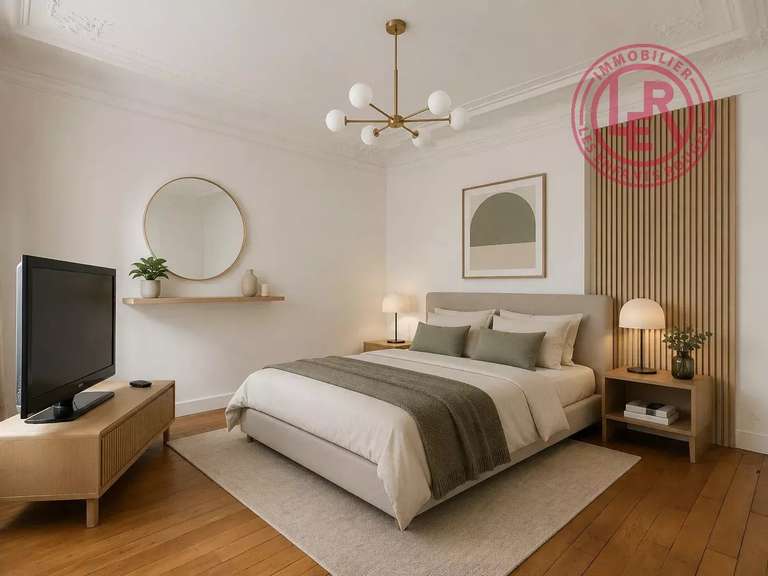 Appartement Paris 4e - 2 chambres - 91m²