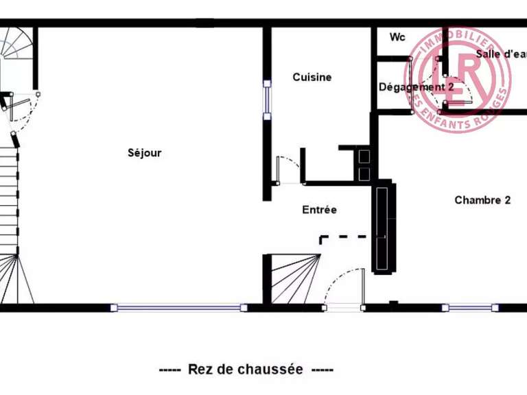 Appartement Paris 4e - 2 chambres - 108m²