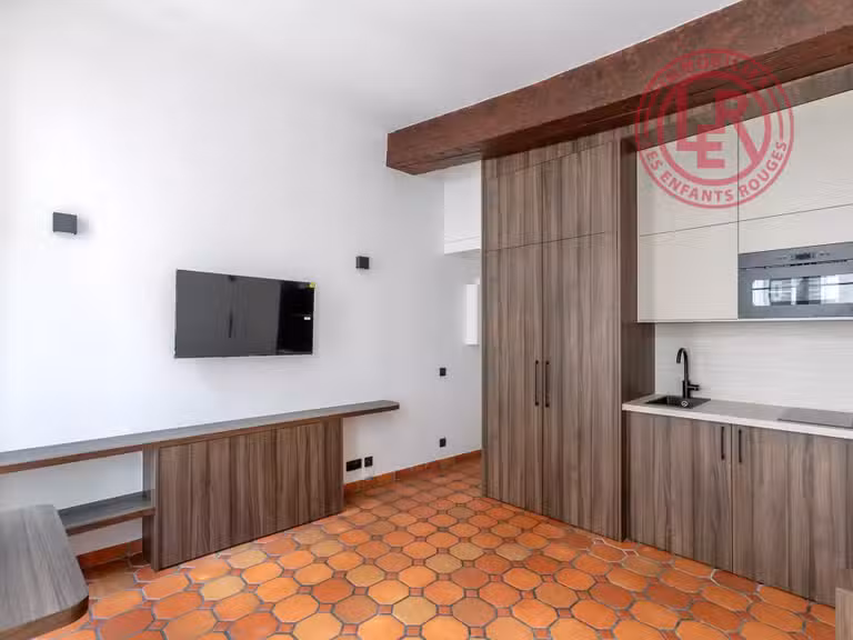 Appartement Paris 4e - 14m²