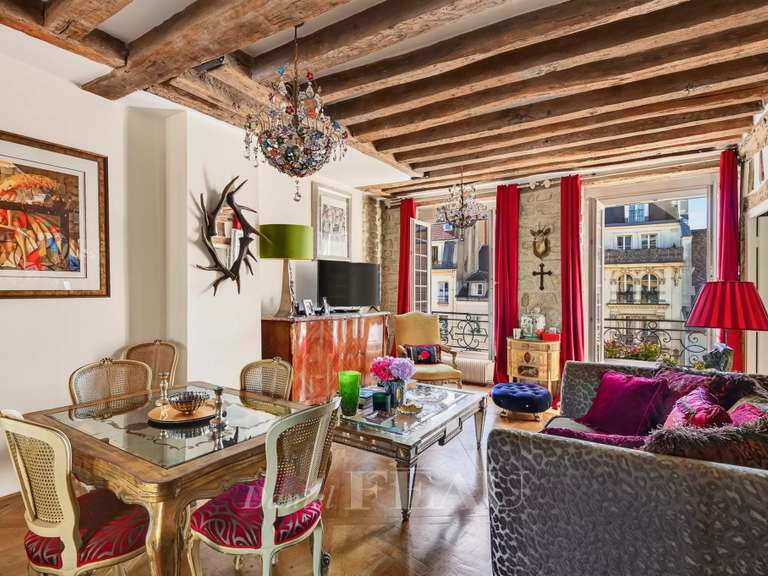 Appartement Paris 4e - 1 chambre - 42m²