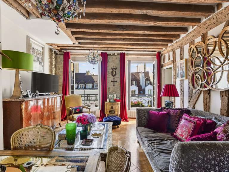 Appartement Paris 4e - 1 chambre - 42m²