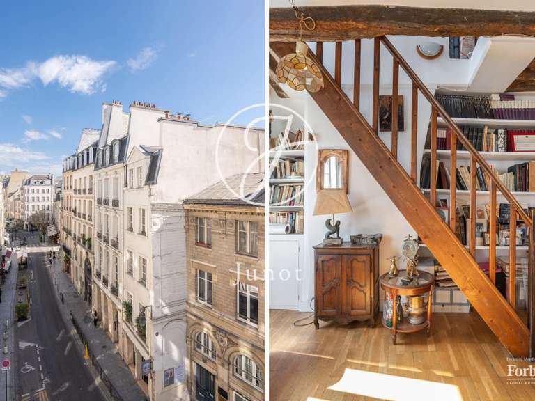 Appartement Paris 4e - 2 chambres - 91m²