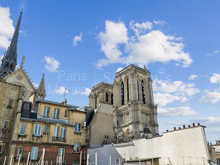 Appartement Paris 4e - 1 chambre - 51m²