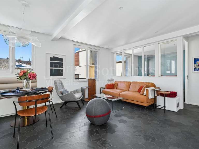 Appartement Paris 4e - 1 chambre - 51m²