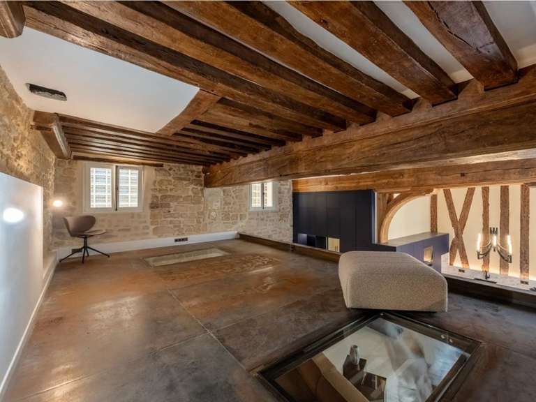 Loft Paris 4e - 1 chambre - 80m²