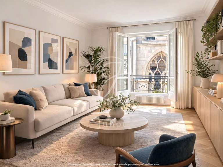 Appartement Paris 5e - 1 chambre - 45m²