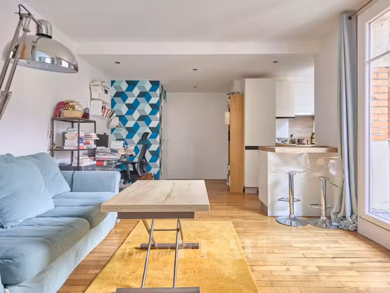 Appartement Paris 5e - 1 chambre - 39m²